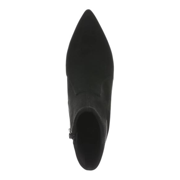 On 34th Women's Lydiaa Pointed Toe Block Heel Booties Black Size 5 - Picture 4 of 5